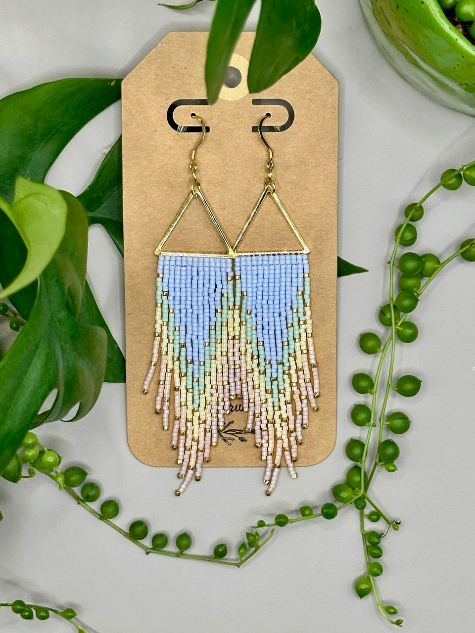 Seed Bead Earrings
